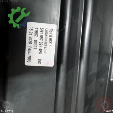 Volkswagen Golf Torpido 5H1857097 çıkma parça