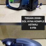 5N1857507 TIGUAN SOL AYNA KATLANIR KOMPLE 9 PİN 2008-2015 ARASI
