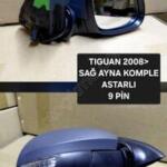 5N1857508 TIGUAN SAĞ AYNA KATLANIR KOMPLE 9 PİN 2008-2015 ARASI