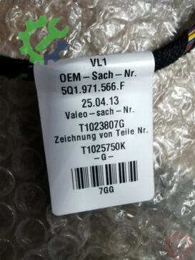Volkswagen Jetta Elektrik Tesisatı 5Q1971566F çıkma parça