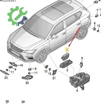 Volkswagen Passat Beyin 5QA919298 çıkma parça