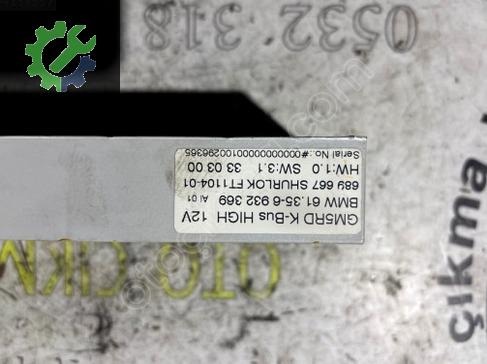 BMW 3 Serisi Konfor Beyni 6932369 çıkma parça