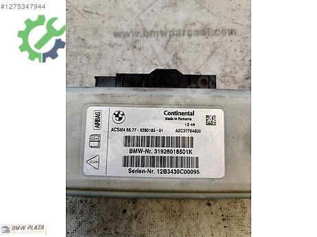 BMW X3 Airbag Beyni (SRS) çıkma parça