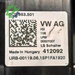Volkswagen Polo Sinyal Kolu 6C0953501 Sökme Çıkma