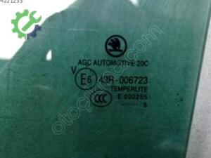 Skoda Fabia Kapı Camları 6V6845205B Sökme Çıkma