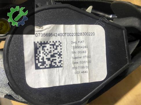 Fiat Egea Emniyet Kemeri 7356954240 çıkma parça