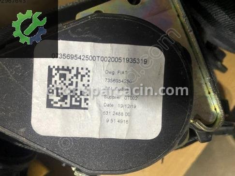 Fiat Egea Emniyet Kemeri 7356954250 çıkma parça