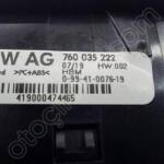 Volkswagen Touareg Multimedya 760035222 Sökme Çıkma