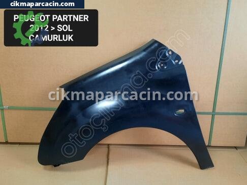 Peugeot Partner Sol Ön Çamurluk çıkma parça