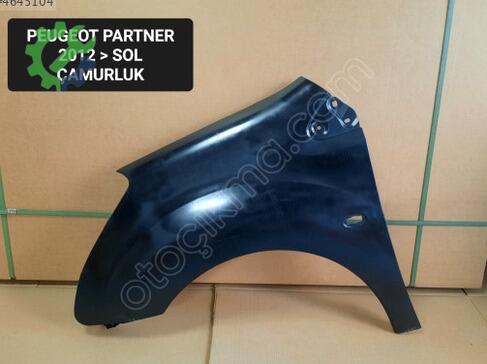 Peugeot Partner Sol Ön Çamurluk çıkma parça