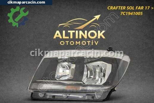 Volkswagen Crafter Sol Ön Far çıkma parça