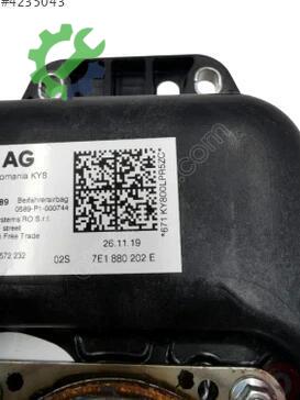 Volkswagen Transporter Hava Yastığı 7E1880202E çıkma parça