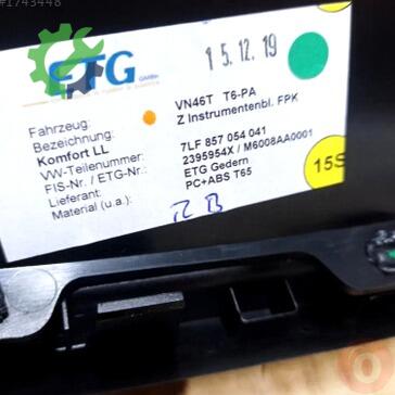 Volkswagen Transporter Gösterge Çerçevesi 7LF857054 çıkma parça