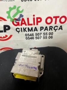 7P0 959 655 G VOLKSWOGEN TOUREG AİRBAG BEYNİ ORJİNAL ÇIKMA