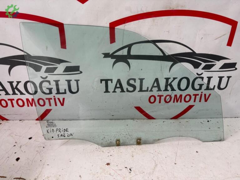 Kia Pride Sağ Ön Kapı Camı çıkma parça
