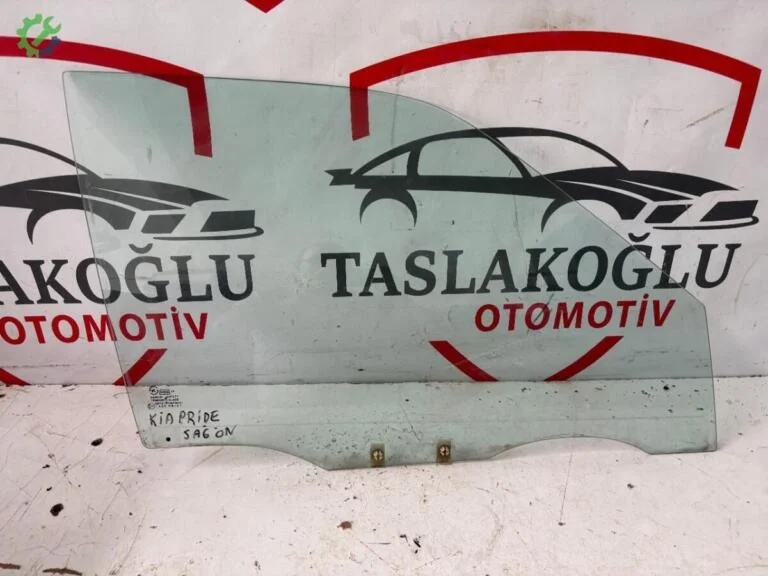 Kia Pride Sağ Ön Kapı Camı çıkma parça