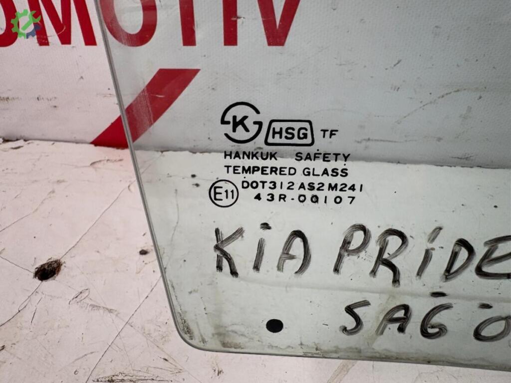 Kia Pride Sağ Ön Kapı Camı çıkma parça