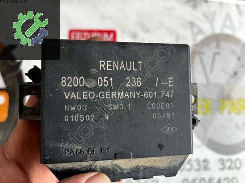 Renault Megane Park Sensör Beyni 8200051286 çıkma parça