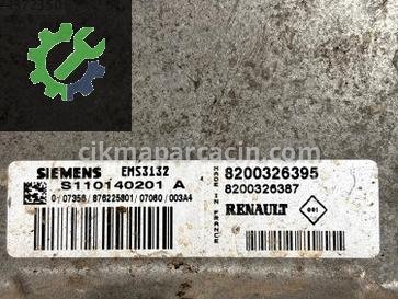 Renault Clio Motor Beyni 8200326395 çıkma parça