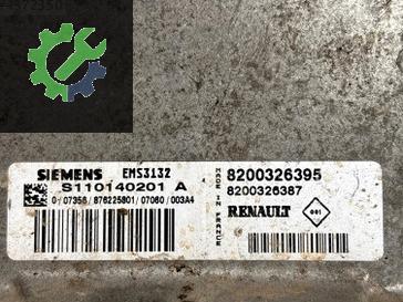 Renault Clio Motor Beyni 8200326395 çıkma parça