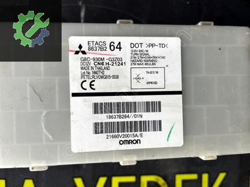 Mitsubishi L200 Sigorta Kutusu 8637B264 çıkma parça