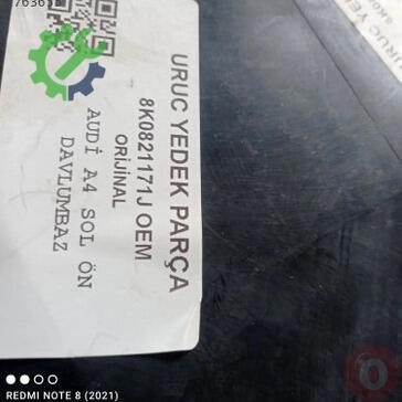 Audi A4 Davlumbaz 8K0821171J çıkma parça