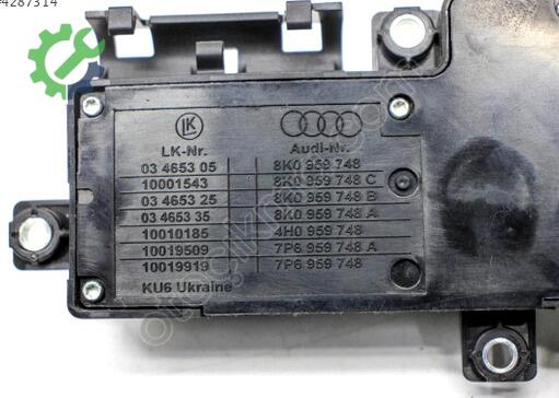 Audi A6 Kontrol Düğmeleri 8K0959748C çıkma parça