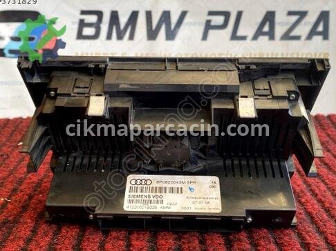 Audi A3 Kalorifer Kontrol Paneli 8P00820043M çıkma parça