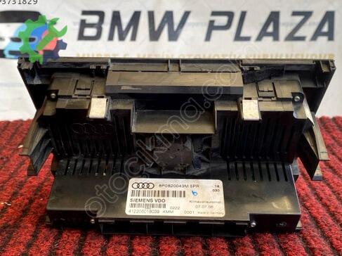 Audi A3 Kalorifer Kontrol Paneli 8P00820043M çıkma parça