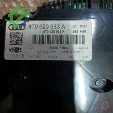 Audi A5 Gösterge Paneli 8T0920933A çıkma parça