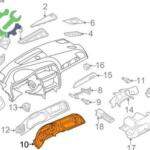 Çıkma Audi A4 Gösterge Paneli 8T1857835
