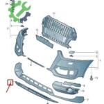Çıkma Audi Q3 Spoiler 8U0807233C