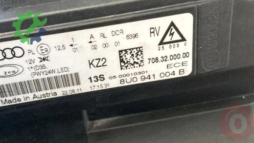 Audi Q3 Far 8U0941004B çıkma parça