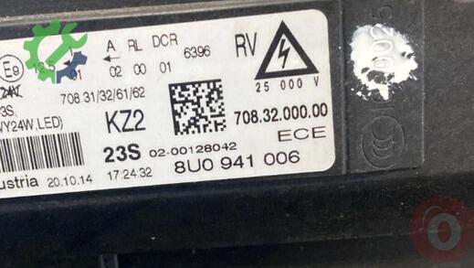 Audi Q3 Far 8U0941006 çıkma parça