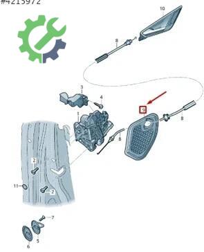 Audi RS Sağ Yan Panel 8V4837916B çıkma parça