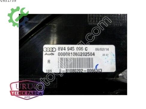 Audi A3 Stop 8V4945096 çıkma parça