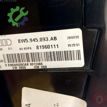Audi A4 Stop 8W5945093AB çıkma parça