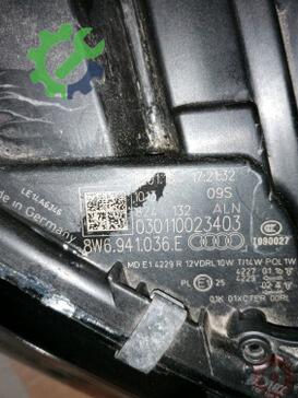 Audi A5 Far 8W6941035E çıkma parça