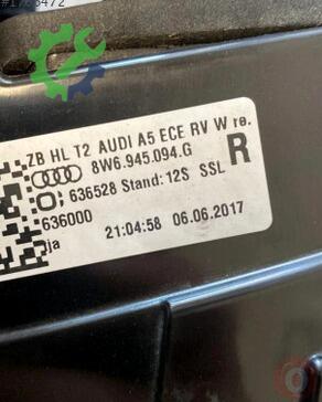 Audi A5 Stop 8W6945094G çıkma parça