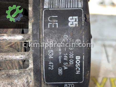 Opel Corsa Şarj Dinamosu 90534472 çıkma parça