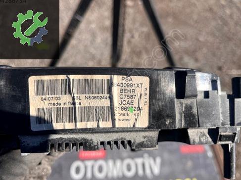 Peugeot 307 Kalorifer Kontrol Paneli 96430991XT çıkma parça