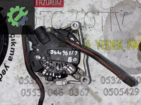 Citroen C2 Şarj Dinamosu 9649611780 çıkma parça