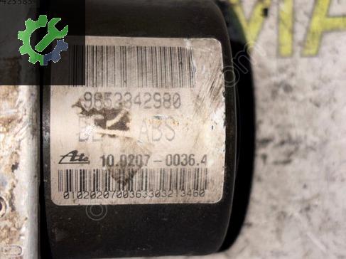 Peugeot 206 ABS Beyni (Modül) 9652342980 çıkma parça