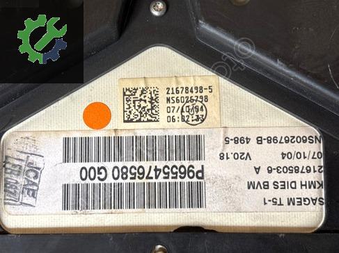 Peugeot 307 Gösterge Paneli 9655476580 çıkma parça