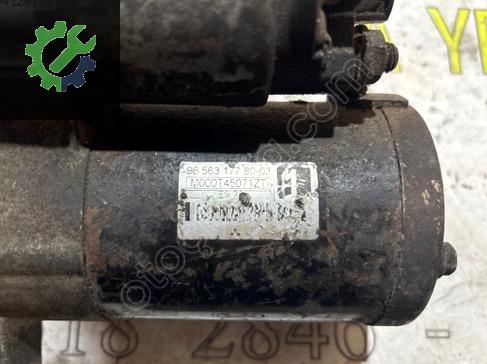Peugeot 206 Marş Dinamosu 9656317780 çıkma parça