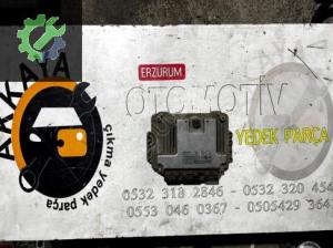 9657061180-0281011861-EDC16C34 PEUGEOT 207 1.4 HDI Motor Beyni