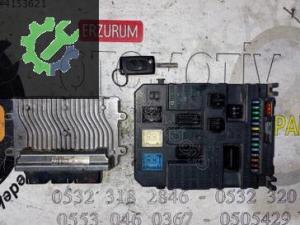 9664127180 / BSI2004P06-00 CİTROEN C2 1.4 J34P Motor Beyni Seti