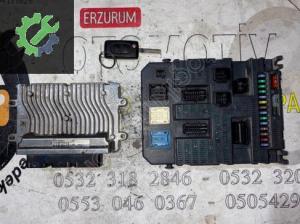 9664127180 / BSI2004P06-00 PEUGEOT 207 1.4 J34P Motor Beyni Seti