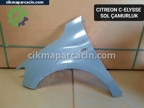 Citroen C-elysee Sol Ön Çamurluk çıkma parça