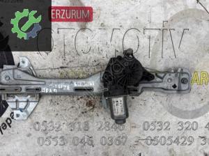 9677417580 CİTROEN C-ELYSEE PEUGEOT 301 sol arka cam krikosu